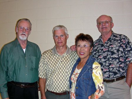 Winners Flight A Sunday Swiss Teams: Cal Newlin Jr - Flo Newlin - Chuck Henke, Aurora CO; Allen Kane, Pueblo West CO