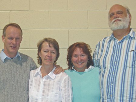 Winners Flight B Sunday Swiss Teams: Timothy Auckland - Jenny Glendinning - Paul Haynes, Boulder CO; Katelin Yates, Erie CO