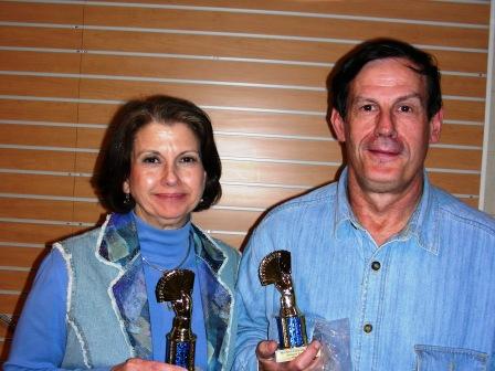 Winners Strat D Saturday Afternoon 0-200 Pairs: George Varra - Elizabeth Varra, Ft Collins CO